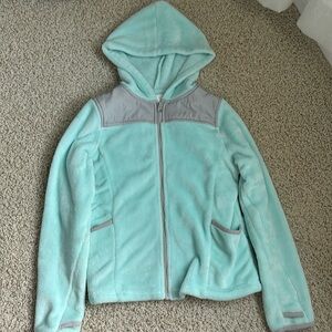 So Kohls Brand Teal Faux Fur Jacket